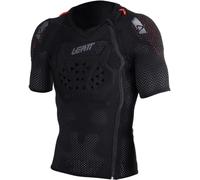 Leatt Body Tee ReaFlex Stealth Veste de protection à manches courtes, noir, Taille XL