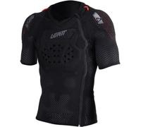 Leatt Body Tee ReaFlex Stealth Veste de protection à manches courtes, noir, Taille XS