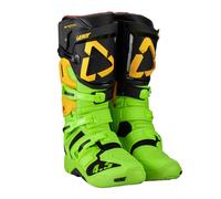 Leatt Bottes 2024 4.5 Jaune Citron Motocross MX ATV Enduro Quad Tout-Terrain