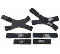 Leatt C- Frame Lot de Sangles de Rechange pour genouillères Mixte, Noir, Taille Unique