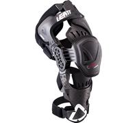 Leatt C-Frame Pro Carbon Protecteur de genou, noir-gris, taille L XL