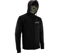 Leatt Camo Sweat à capuche, noir/camouflage, Taille S