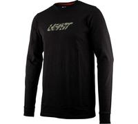 Leatt Camo, T-Shirt manches longues XL Noir/Vert Noir/Vert