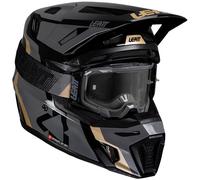 §Casque Cross Leatt Moto 8.5 avec Masque Noir§