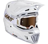 LEATT Casque moto Kit Moto 8.5 V25 White 2025 L