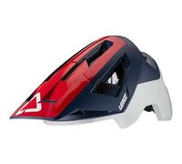 Leatt MTB 4.0 All Mountain Casque de vélo, rouge, taille M pour homme