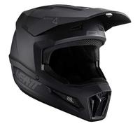 Leatt 2.5 V24 Stealth Casque de motocross, noir, Taille XXL (63/64)