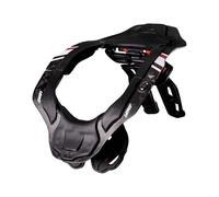 LEATT Collier Cervical 6.5 Carbon | Noir/Blanc | S/m