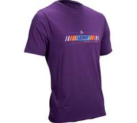 Leatt Core S25, t-shirt unisexe S Mauve/Rouge/Bleu Mauve/Rouge/Bleu