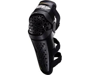 Leatt Dual Axis Pro Protège-genoux et tibias, noir, Taille S/M