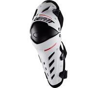 Leatt Dual Axis, protège-genoux XXL Blanc/Noir Blanc/Noir