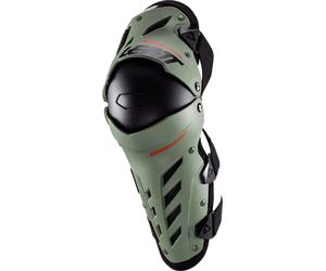 Leatt Dual Axis Protecteurs de genou et de tibia, vert, taille 2XL pour homme