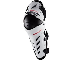 Leatt Dual Axis Protecteurs des genoux et des tibias des jeunes, Blanc, Taille unique