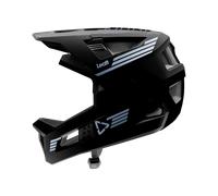 Leatt Casque intégral VTT Enduro 4.0 – Mentonnière amovible – Stealth noir S (51-55 cm)