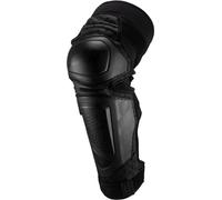 Leatt EXT Protège-genoux/tibias motocross couleur : noir, taille : L/XL