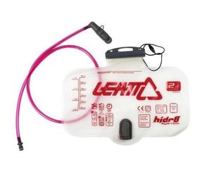 Leatt Flat Cleantech Horizontal 2l Vessie, Blanc/Rouge, Taille unique