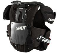 Leatt Protège-nuque et protège-corps Fusion 2.0 Junior Noir L-XL