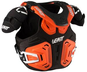 Leatt Fusion 2.0 Gilet protecteur pour enfants, orange, Taille L/XL