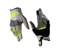 Leatt Adventure HydraDri 5.5 Short, gants imperméables S Gris Clair/Gris/Jaune Néon Gris Clair/Gris/Jaune Néon