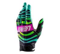 Leatt Gants cross 2.5 X-Flow V26 Tiger XL Turquoise/Noir/Jaune néon/Fuchsia