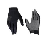 Leatt Gants 1.0 Gripr – Paume MicronGrip sans couture – Gris – Taille S Enfants