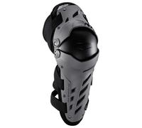 Leatt Protecteurs de genou et de tibia Dual Axis – Gris – Taille L/XL Homme