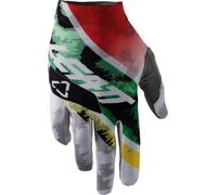 Leatt GPX 1.5 GripR Leopard Gants, Blanc/Vert, Taille 2XL