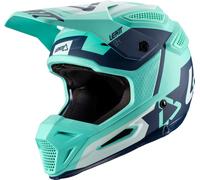 Leatt GPX 5.5 V20.1 Aqua Casque Motocross, turquoise, taille 2XL pour homme