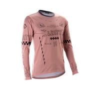 Leatt Gravity 3.0 Long Sleeve Jersey Rose M Femme Dusty Pink