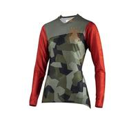 Leatt Gravity 4.0 MTB-Trikot für Damen - L / EU40 / UK12 / US8 - Camo