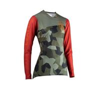 Leatt Gravity 4.0 MTB-Trikot für Damen - XS / EU34 / UK6 / US2 - Camo