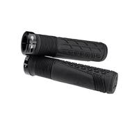 Leatt Grips ReaFlex 6.0-Regular-Gris Granite Unisexe, Noir, Taille Unique