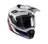 Leatt Adventure 8.5 Royal, casque d aventure L Blanc/Noir/Bleu/Rouge Blanc/Noir/Bleu/Rouge