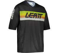 Leatt Hommes Jersey MTB Enduro 3.0 3/4 Sleeve , Noir, S