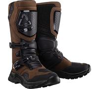 Leatt HydraDri 7.5 bottes de motocross imperméables, Marron, Taille 38