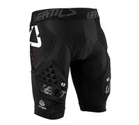 Leatt Impact Shorts 3DF 4.0 with Dual-Density Chamois, Noir