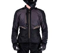 Leatt ADV Flowtour 5.5 Veste textile de moto imperméable, noir, taille 3XL pour homme