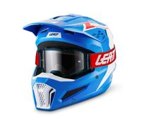 Leatt 3.5+vizion 3.5 Off-road Helmet Kit Bleu S