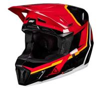 Leatt Casque de motocross 7.5 V26 L Noir/Rouge/Orange