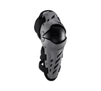 Leatt Dual Axis, protège-genoux XXL Noir/Gris Noir/Gris