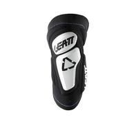 Leatt Knee Guard 3DF 6.0 soft and ventilated, Blanc/Noir