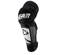 Leatt 3DF Hybrid EXT Motocross Genou / Protège-tibia, blanc, taille 2XL pour homme
