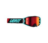 Leatt Lunettes 2024 Velocity 6.5 Iriz Fuel Motocross MX Avec Verre Rouge