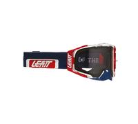 Leatt Lunettes Moto Velocity 6.5 Chilli Blue Bleu Clair Écran Gris Léger MX