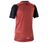 Leatt Trail 3.0 Short Sleeve Jersey Rouge L Femme