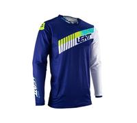 Leatt 4.5 Lite Classic Maillot de motocross, bleu, taille XL pour homme