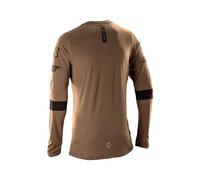 Leatt Maillot Technique VTT Gravity 3.0 à Manches Longues - Respirant pour Enduro et Trail | Marron | M/us40/eu50