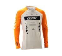 Leatt Gravity 5.0 Long Sleeve Jersey Blanc,Orange M Homme Race Yellow