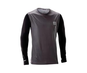 Leatt Maillot VTT Gravity 2.0 - Respirant Léger pour Trail Ed Enduro | Noir | 3xl/us48/eu58