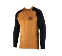 Maillot manches longues leatt mtb allmtn 5 0 noir orange